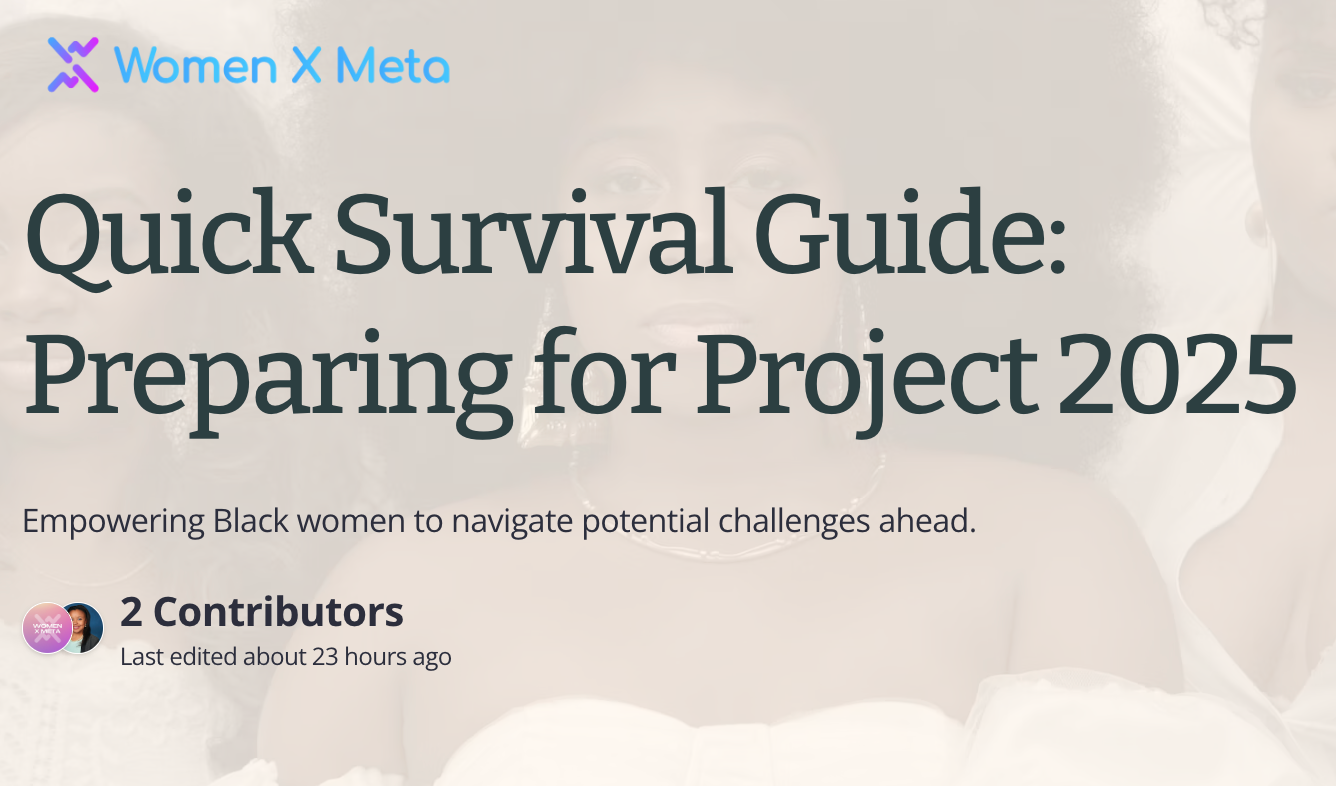 Quick Survival Guide: Preparing for Project 2025