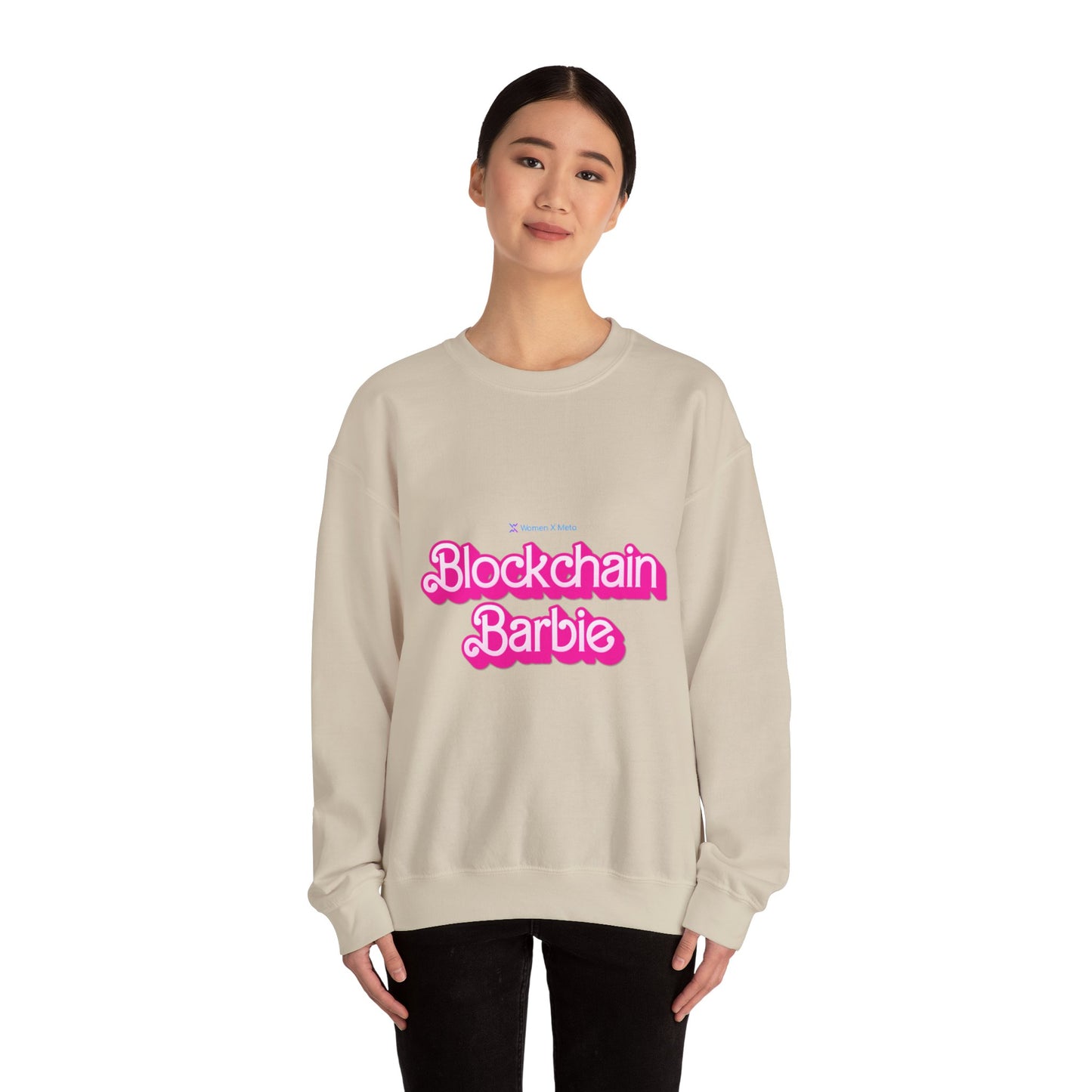 Blockchain Barbie Crewneck Sweatshirt