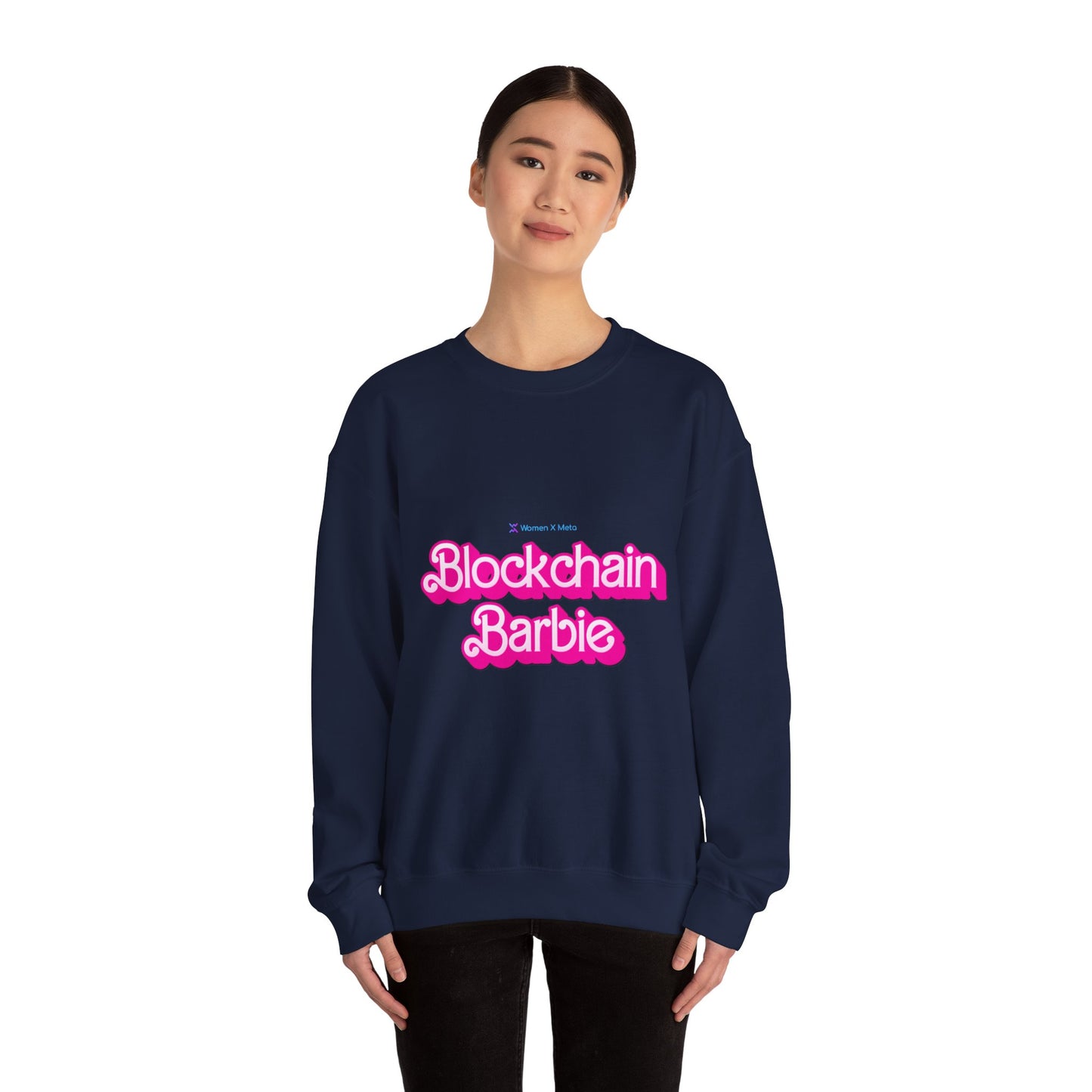 Blockchain Barbie Crewneck Sweatshirt